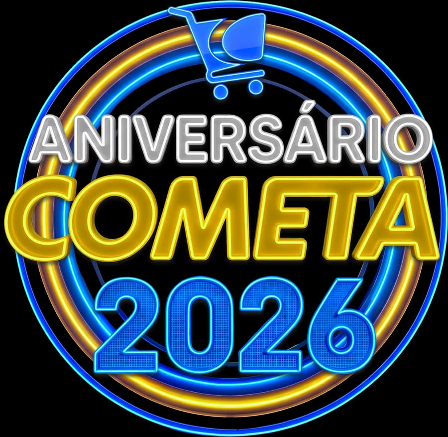 Selo Aniversário Cometa 2026